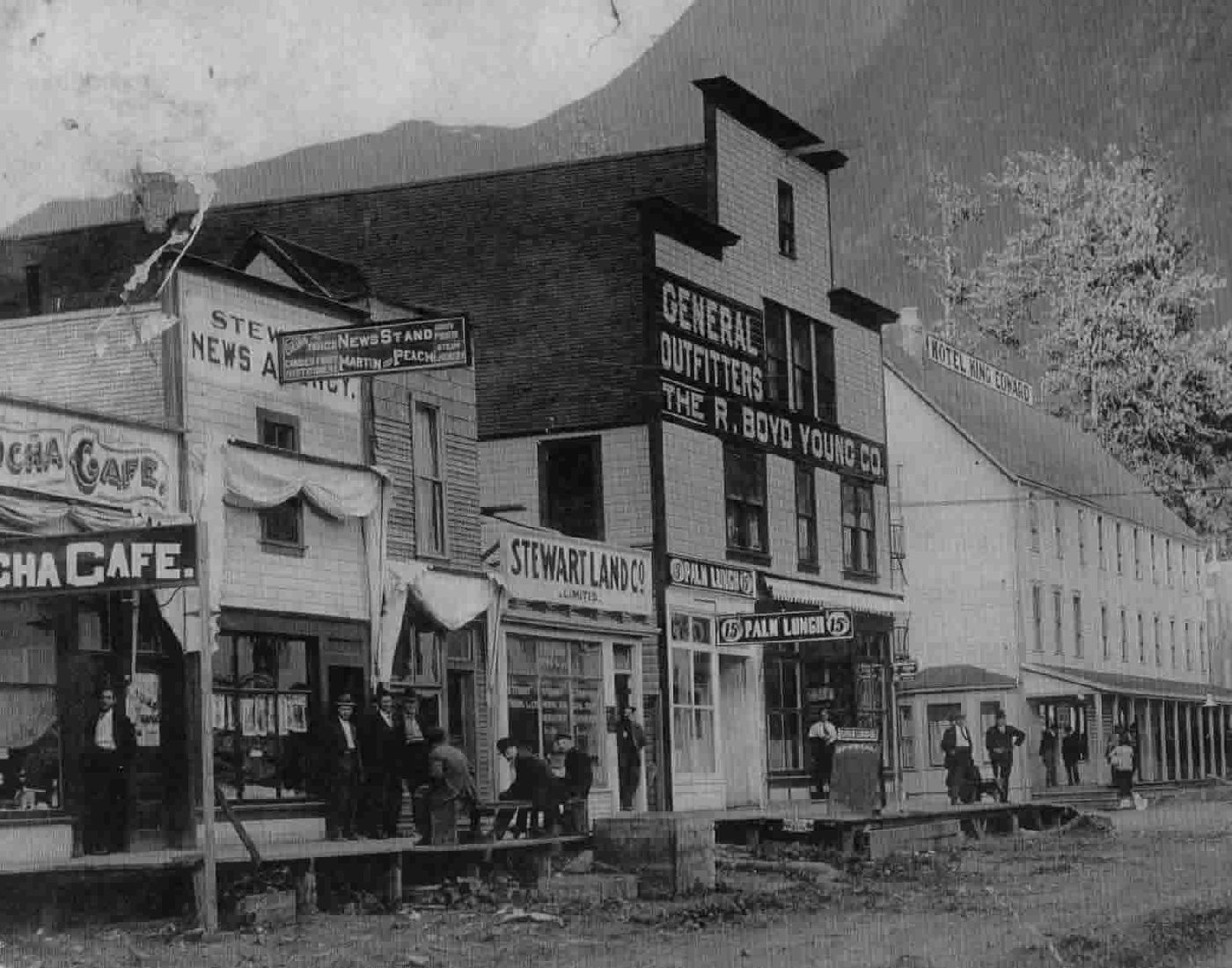 Downtown Stewart 1910