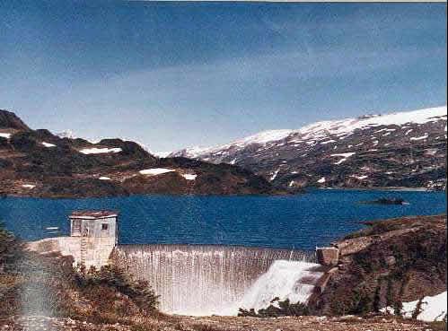 Long Lake Dam near the Forty Nine Claims