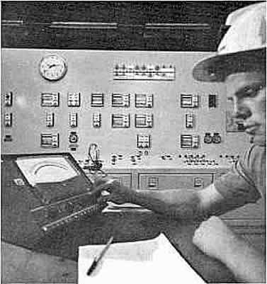 Richard Vandervalk at controls