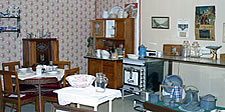 Oldtime restaurant display